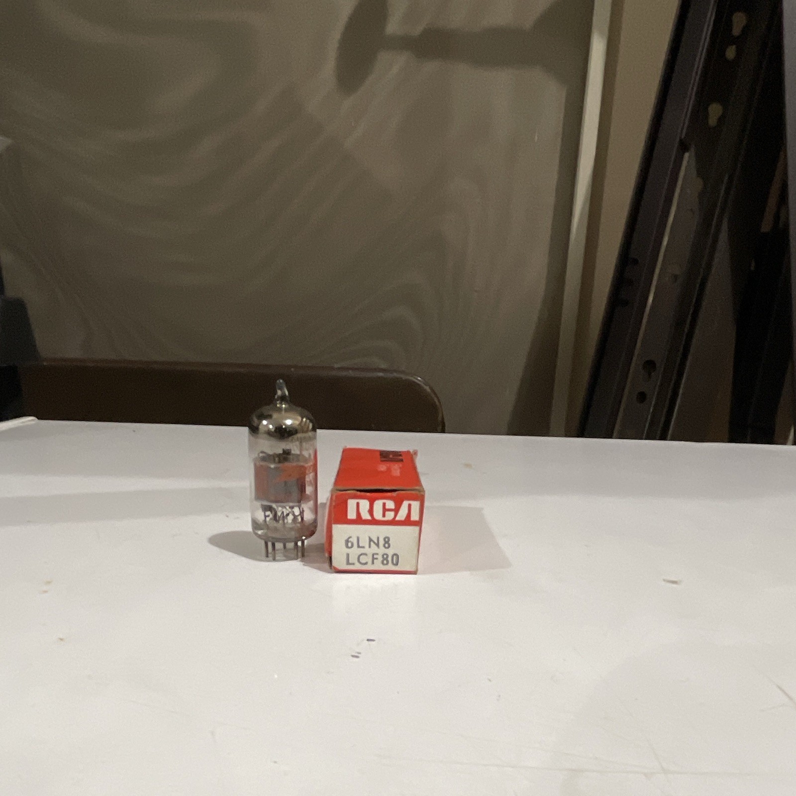 RCA 6LN8 / LCF80 Vacuum Tube – Model/MPN 6LN8, with Box
