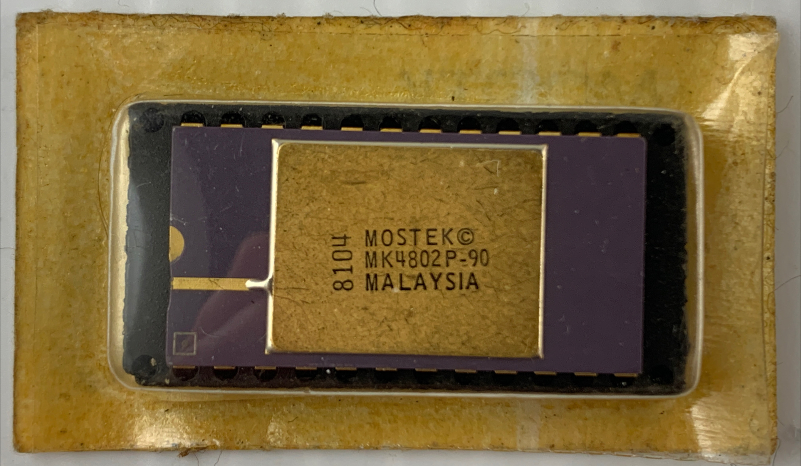 MOSTEK MK4802P-90 MALAYSIA DRAM NEW IN PACKAGING