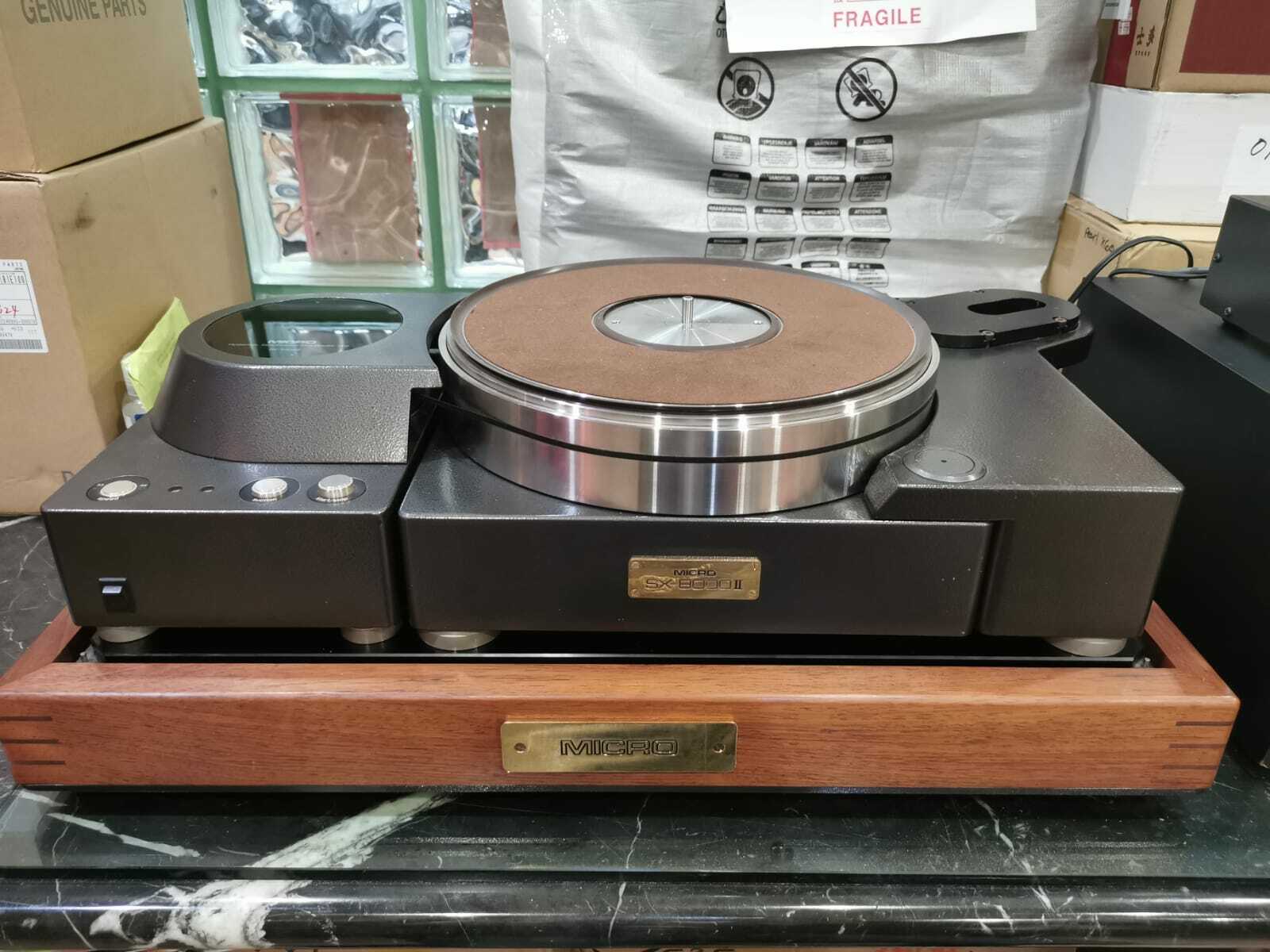Micro Seiki SX8000II turntable in 100V, Made in Japan (USED)