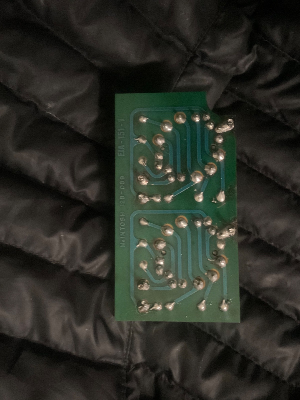 mcintosh c28 dual selector switches pcb RESTORED