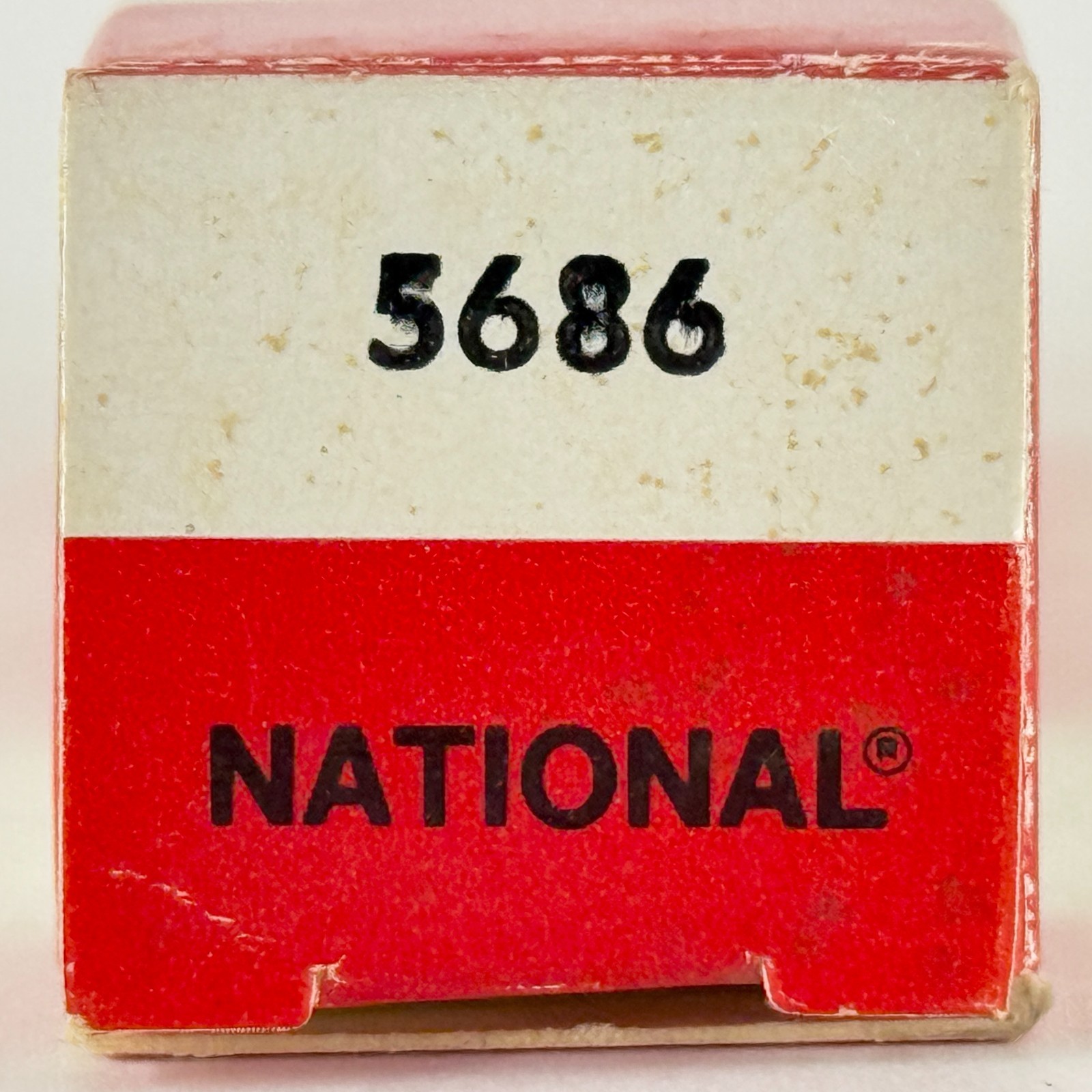 (1) Tested National Electronics 5686 Tube with Box Beam Power Tube (b)