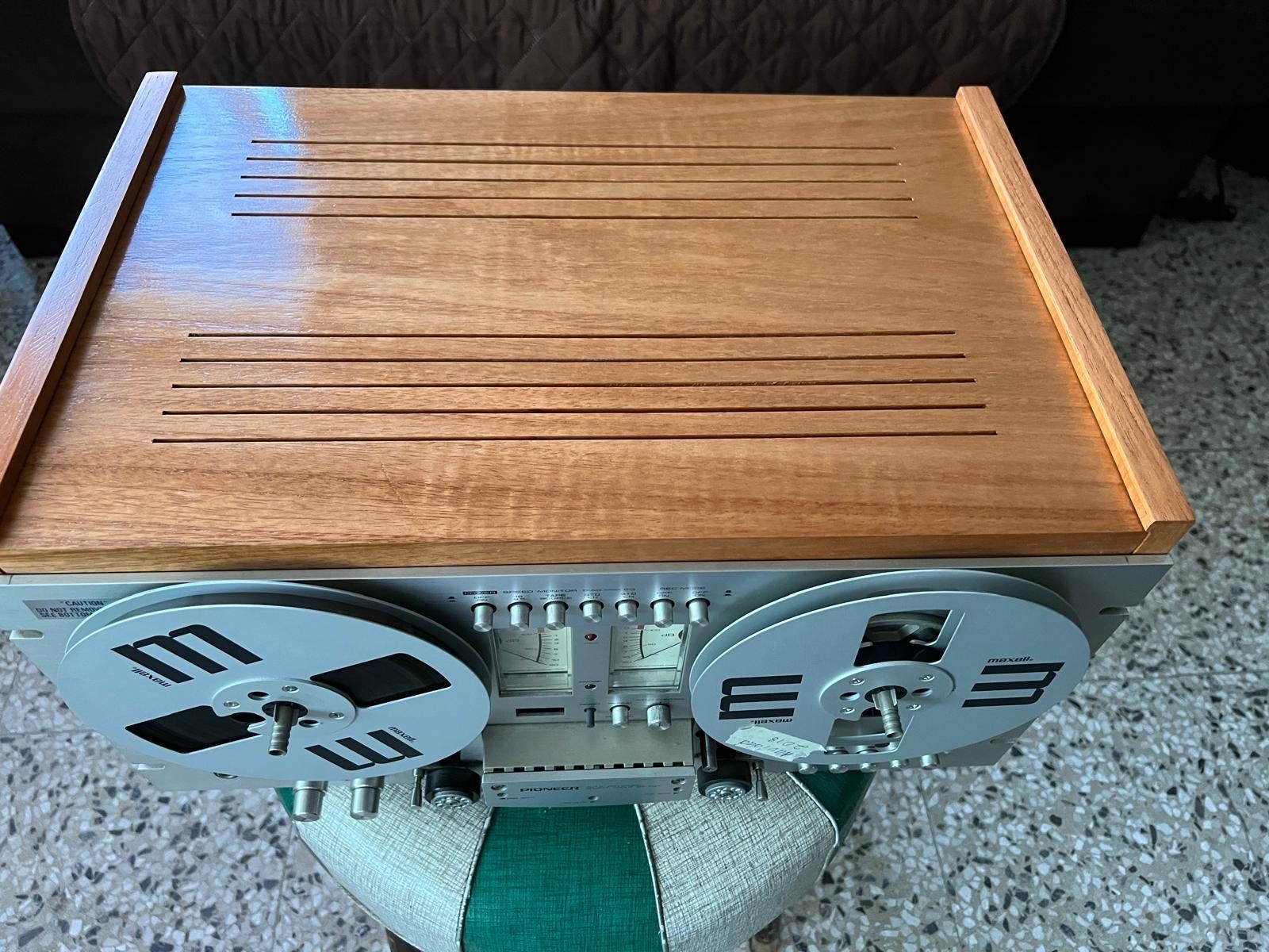 Pioneer RT 701 & 707 Solid Cedar VARNISHED WOOD MACHINE NOT INCLUDED