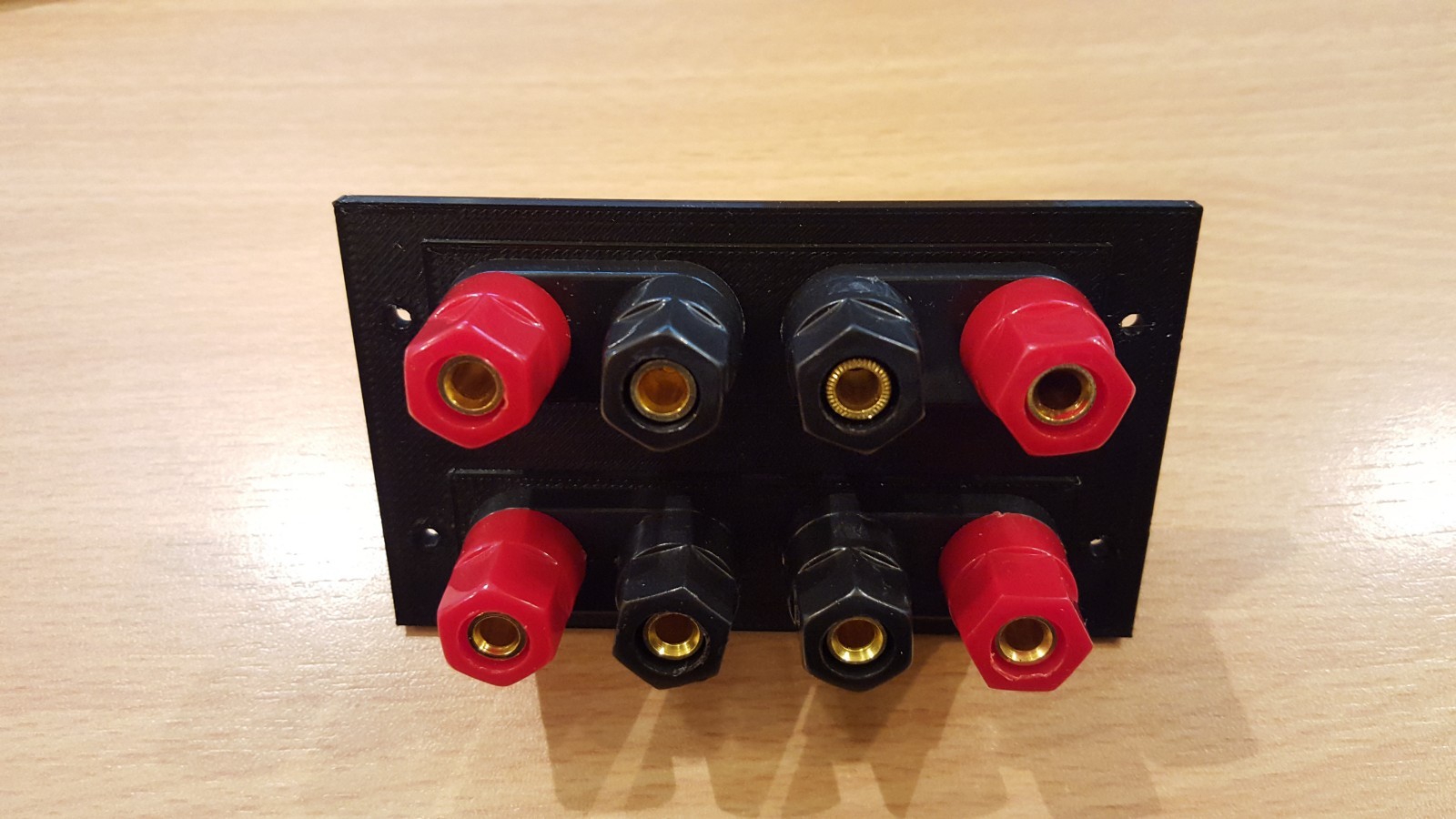 New Yamaha CA-810 Speaker Terminal Conversion (Banana Plugs)