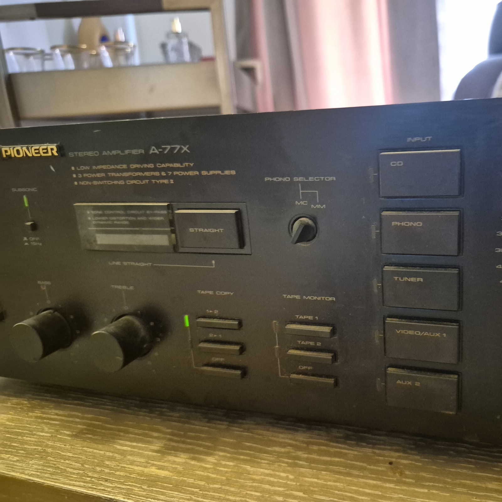 Pioneer A-77X Stereo Amp