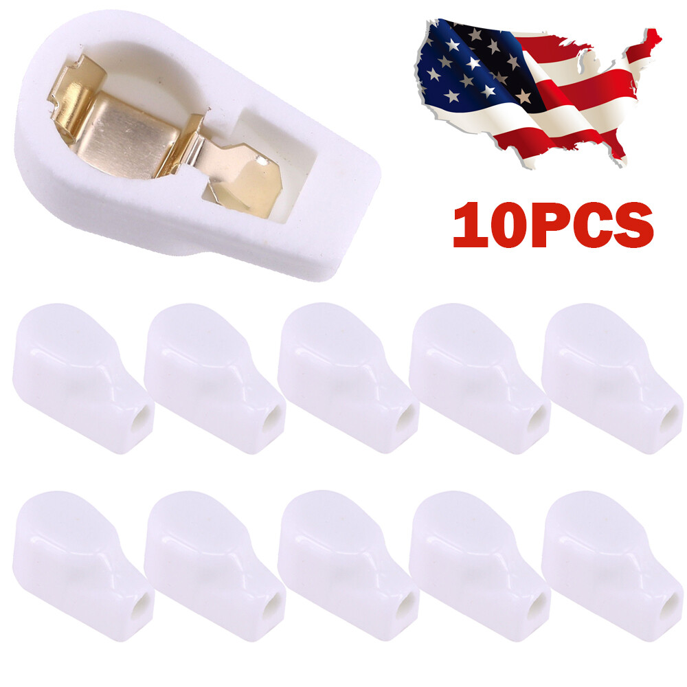 10PCS Gold Plated 9mm Vacuum Tube Anode Cap For 807 FU7 6146B FU25 310A Tube