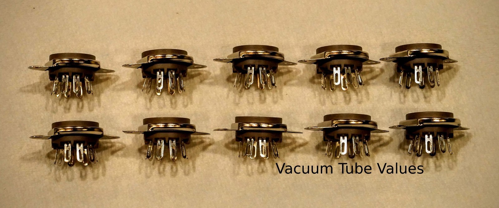 BELTON 9 pin 12AX7, EL84 tube sockets, P-ST9 TOP MOUNT 10 PCS