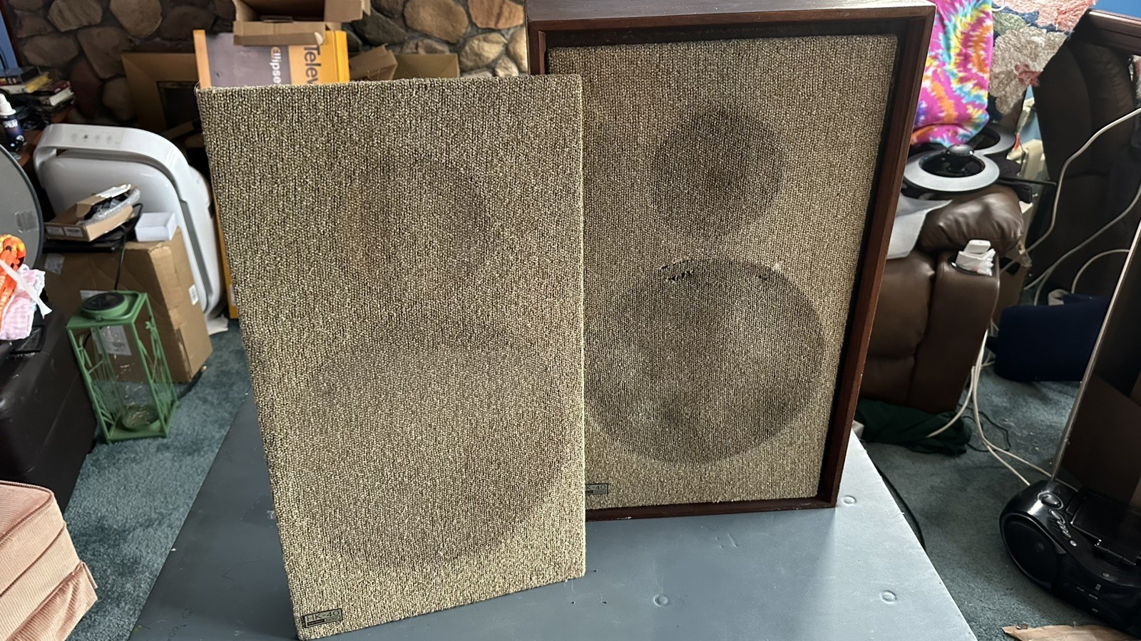 Ultra-Rare Vintage Harman Kardon HK-40 Stratophonic Speaker 10″ Woofer works