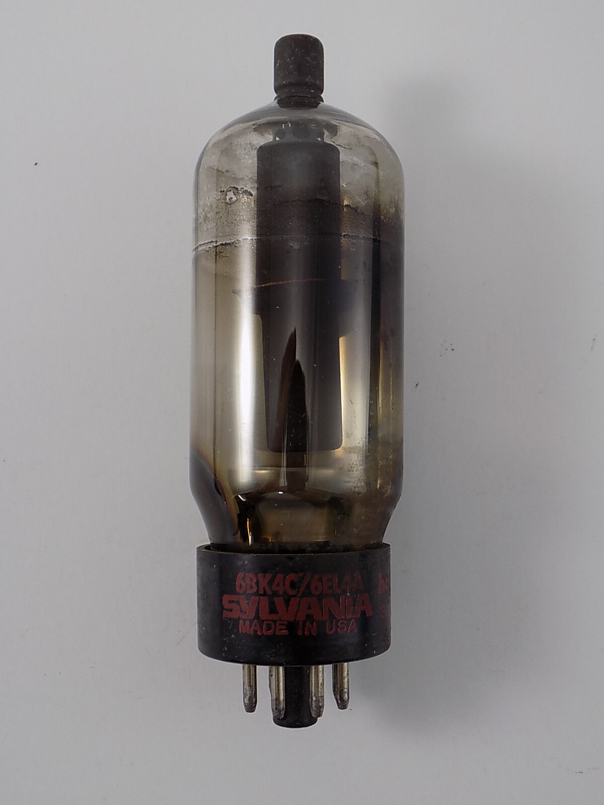 VACUUM TUBEVintage VACUUM TUBE Sylvania 6BK4C/6EL4A hd EVO Tested