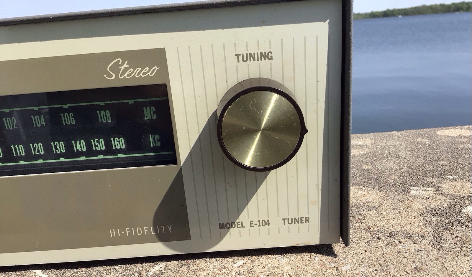 60s Grommes E104 Vacuum Tube Stereo Hi-Fidelity Tuner Estate Fresh …Tested .NR