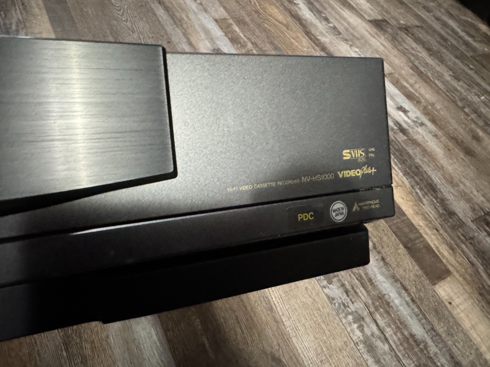 PANASONIC NV-HS1000 S-VHS PAL/SECAM VCR SuperVHS TBC VCR