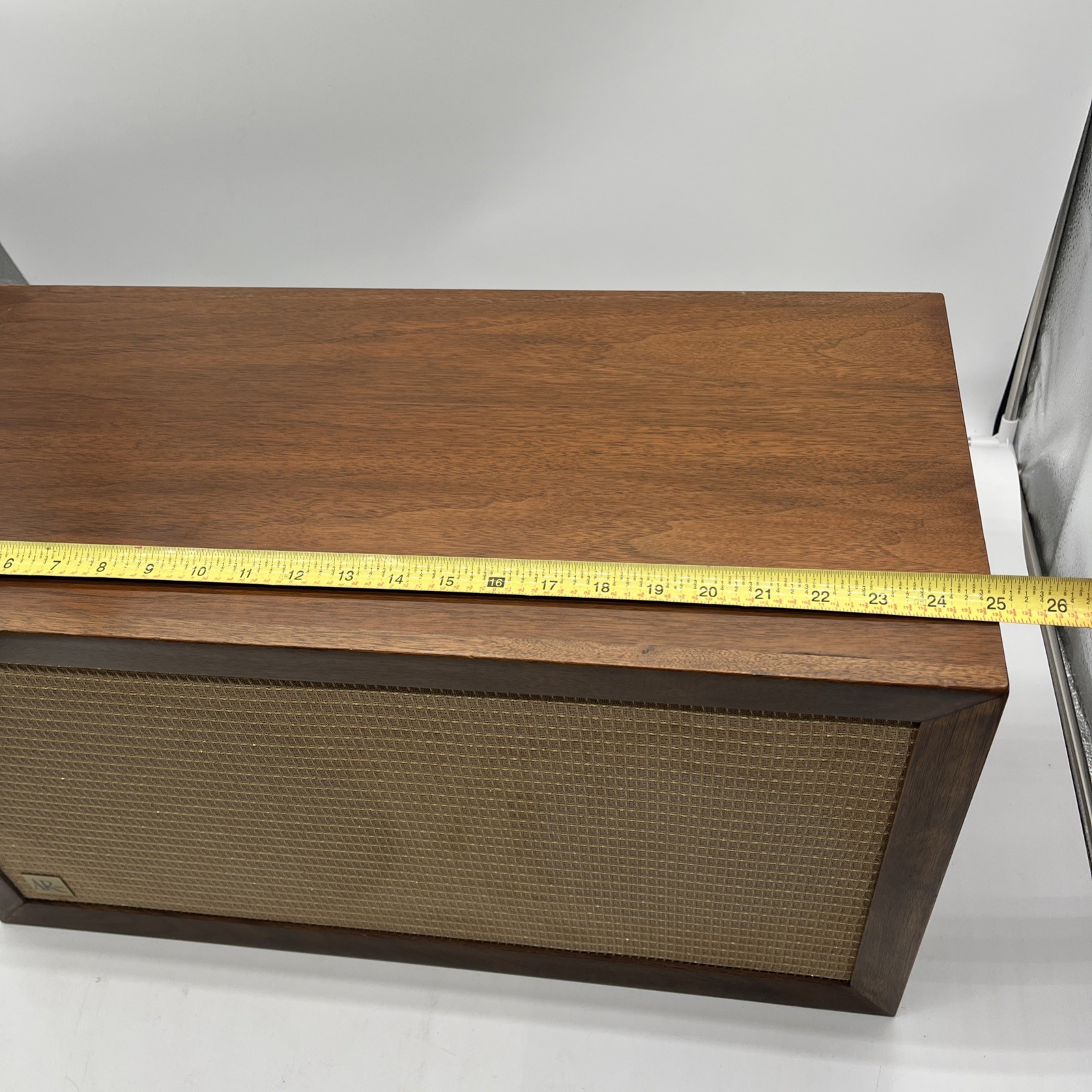 Vintage Single Acoustic Research AR-1 Speaker Acoustic Suspension 1950s RARE