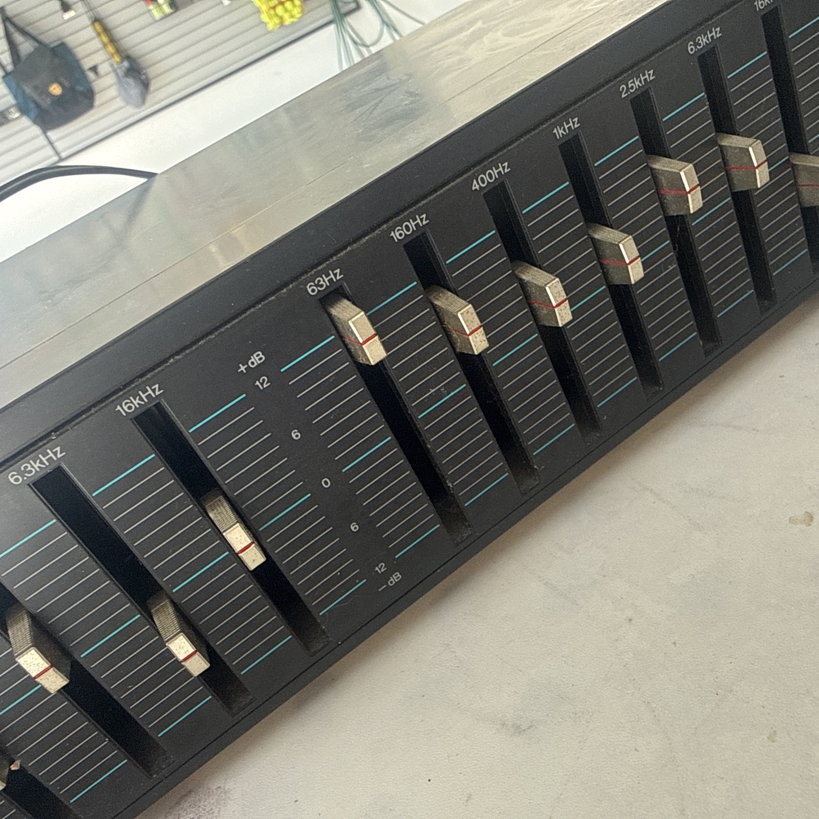 Panasonic SH-252 Stereo Graphic Equalizer, Tested and Works Vintage