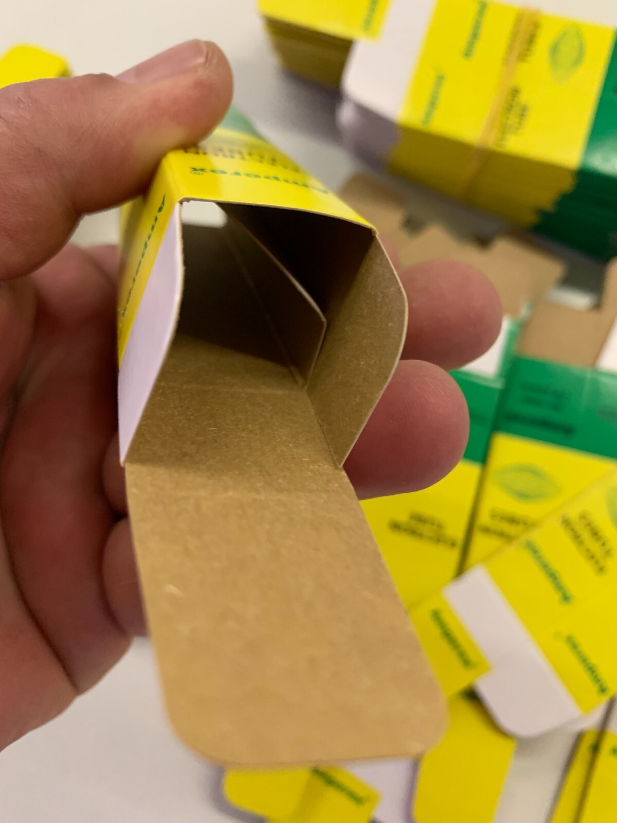 10 x AMPEREX TUBE-BOX CARTON BOX for Radio Tubes 12AU7-12ax7/ecc803S,E83CC