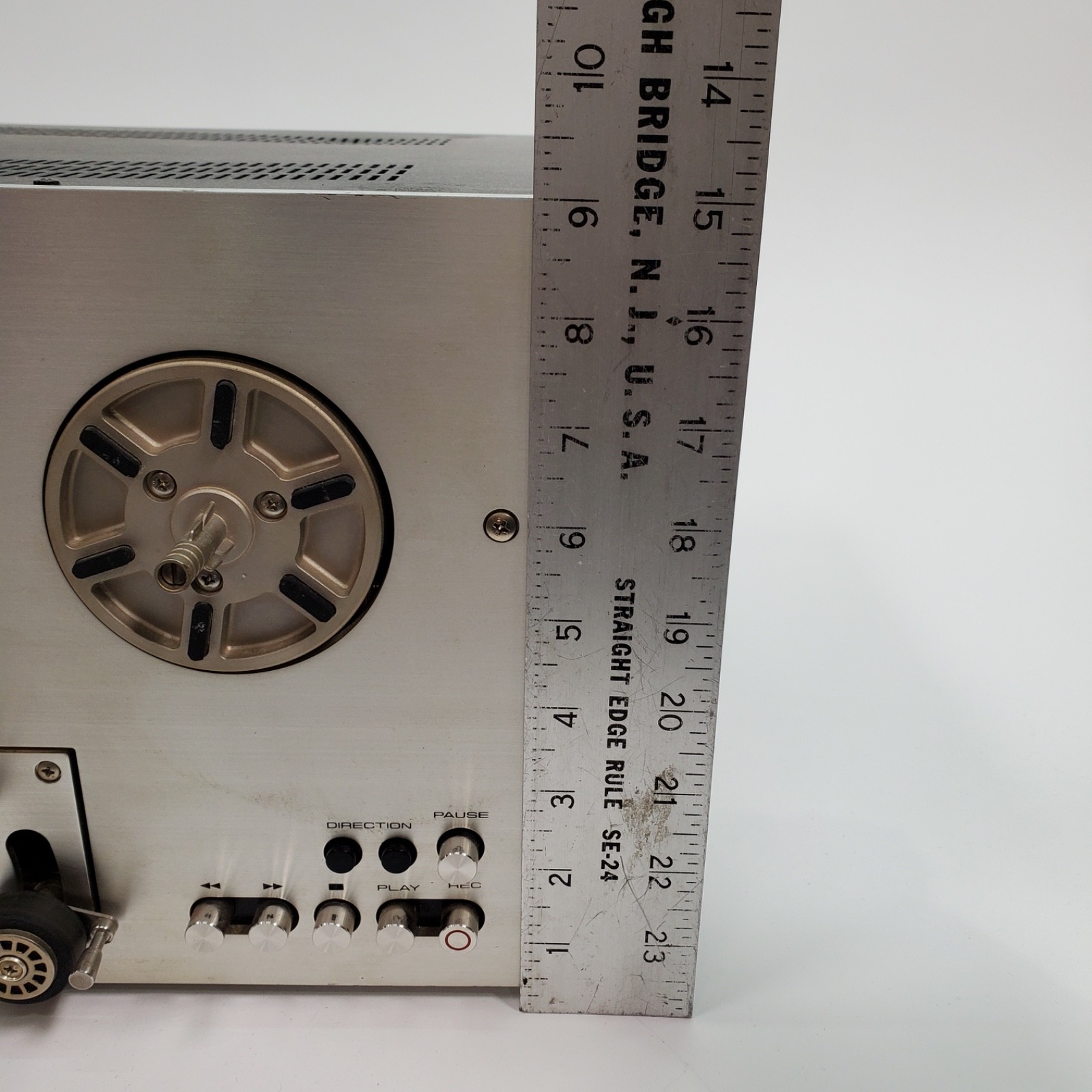 VTG Pioneer RT-707 Reel to Reel Tape Deck Auto Reverse Direct Drive Tested READ