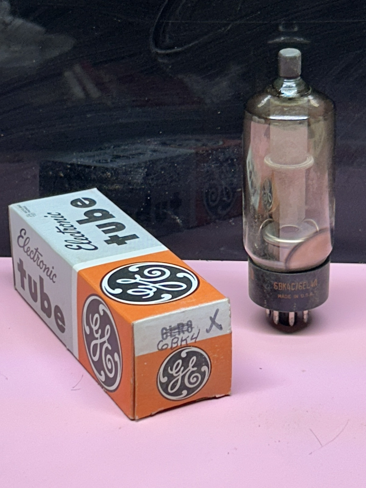 6BK4C 6EL4A GE TV Ham Radio HiFi Amplifier Vacuum Tube New Open Box