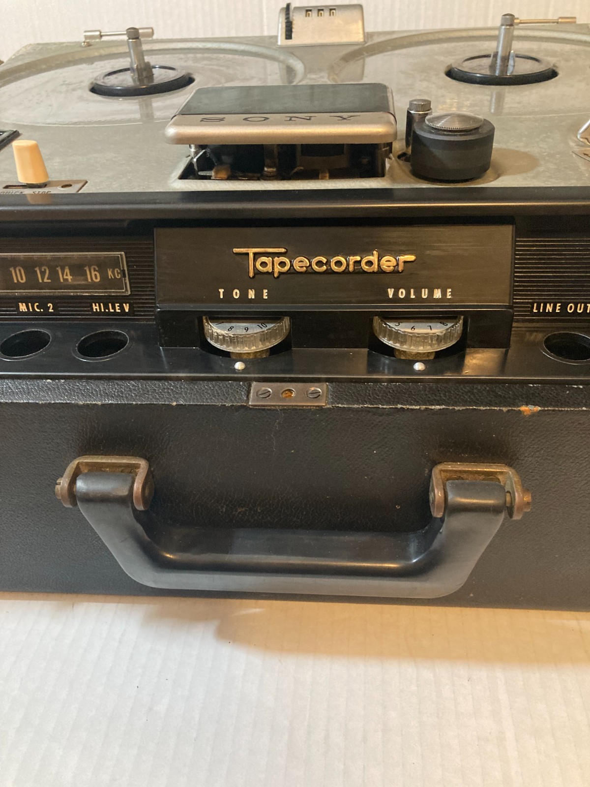 Vintage Sony 60’s Tapecorder Reel-To-Reel Portable Tape Recorder# 362 VGC