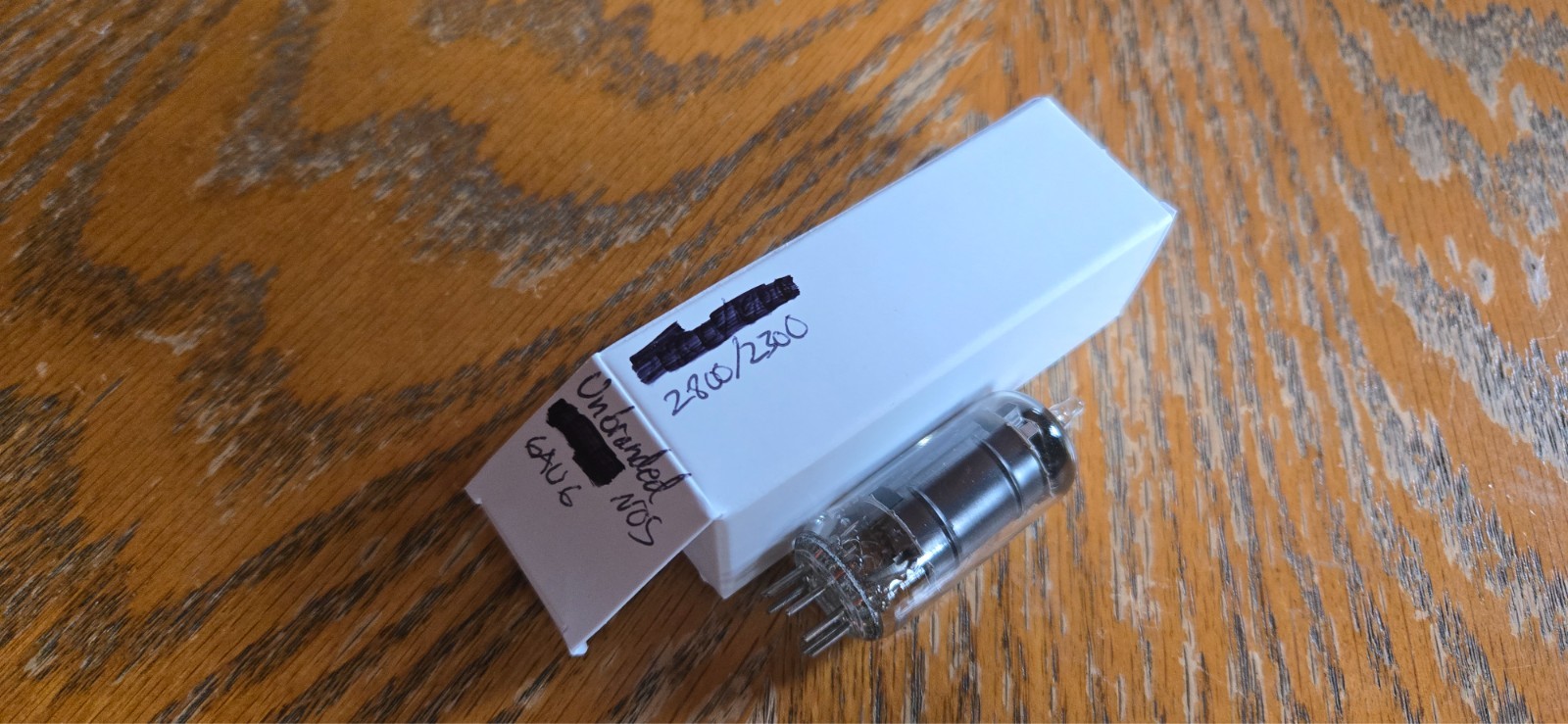 Unbranded NOS 6AU6 6AU6A Vacuum Tube Tested