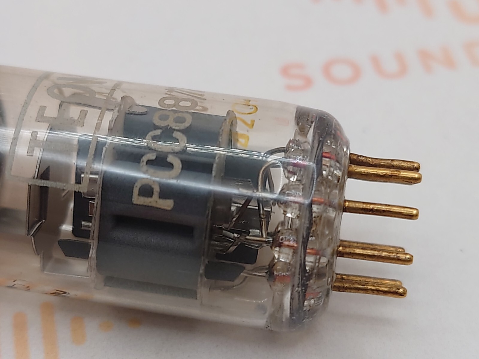 1x Philips PCC88 7DJ8 O-getter – Teonex Label – Heerlen, Netherlands 1962
