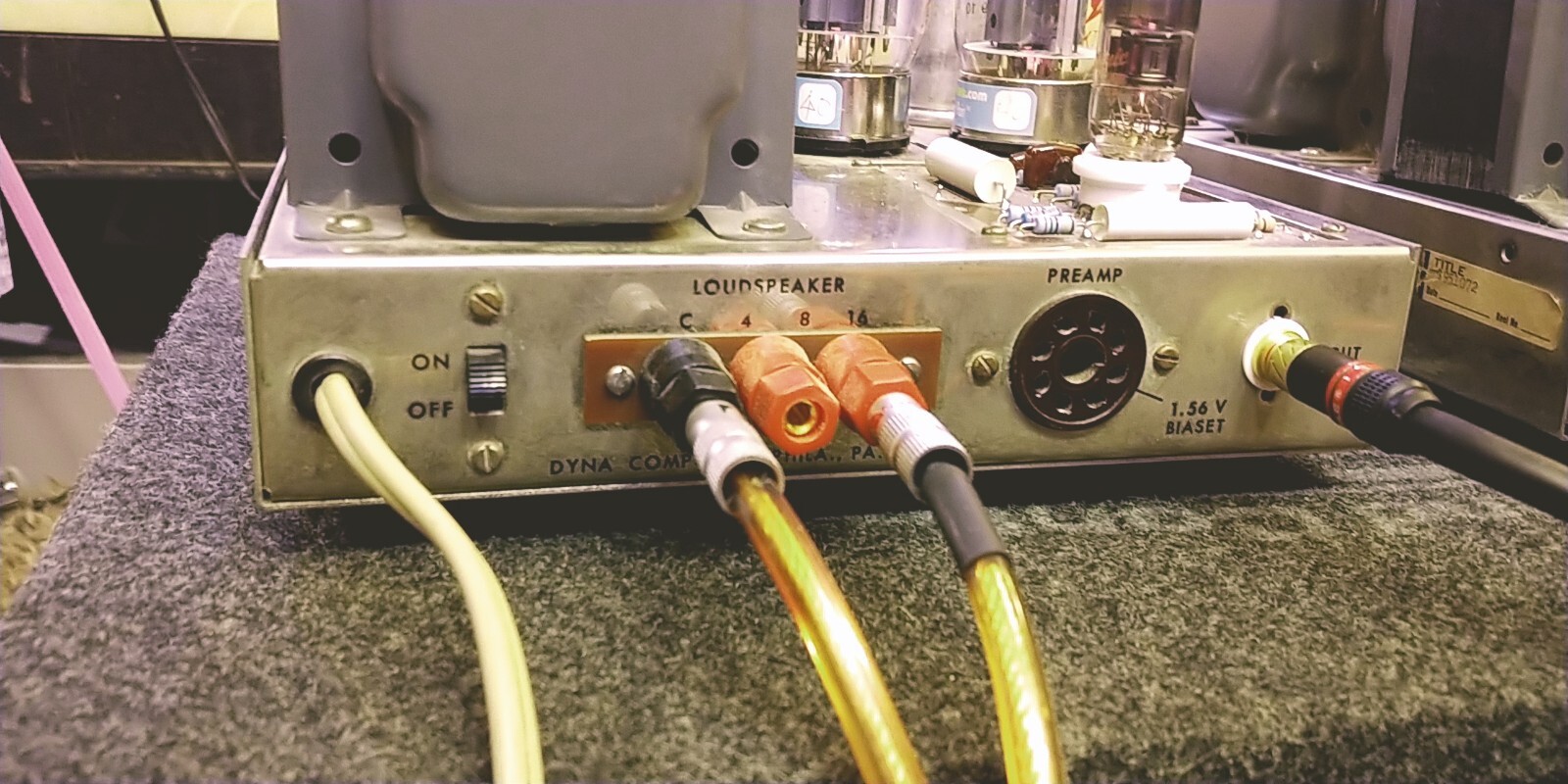 Dynaco Mark III Mono Block Tube Power Amplifier Pair