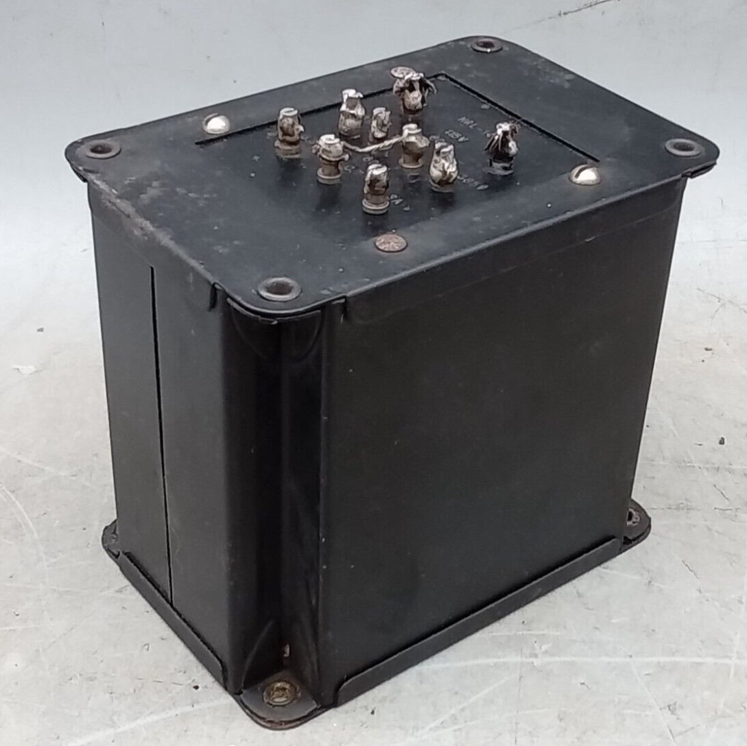 NRL-1448 Power Tube Amp Transformer 385-0-385 V 60 ma / 6.3 v at 3 amps