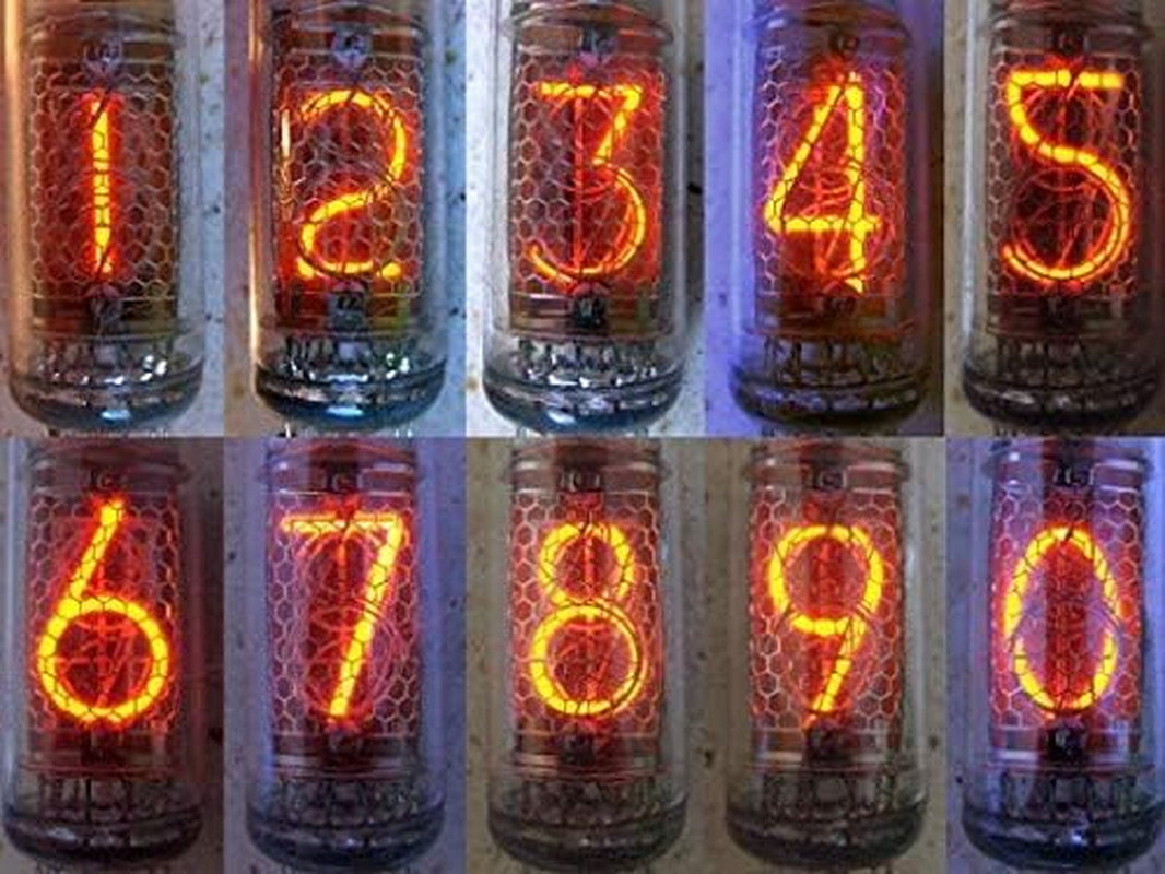 IN14 IN14 Nixie Tube Indicator Perfect for Neon Old School Clock 6PCS…