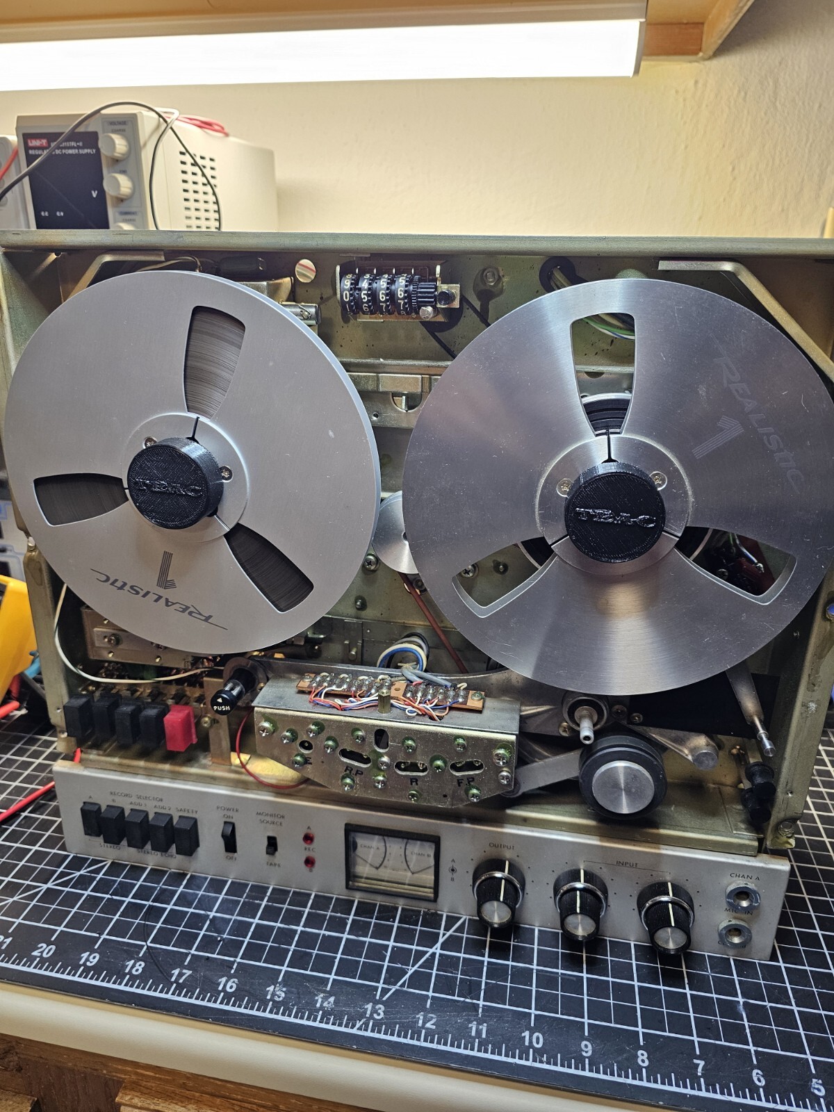 Teac A-1500 reel to reel Tape Holders set of 2