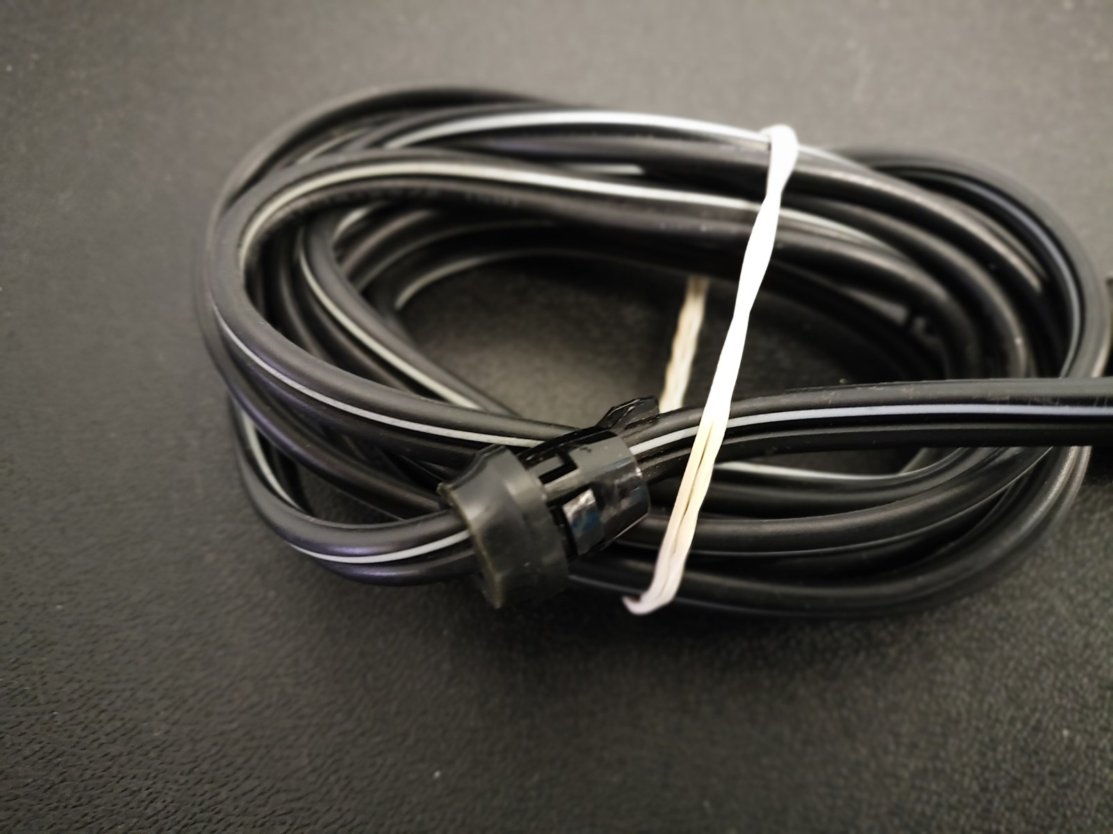 Yamaha RX-500U Replacement Power Cable With Chassis Grommet Used Good Condition