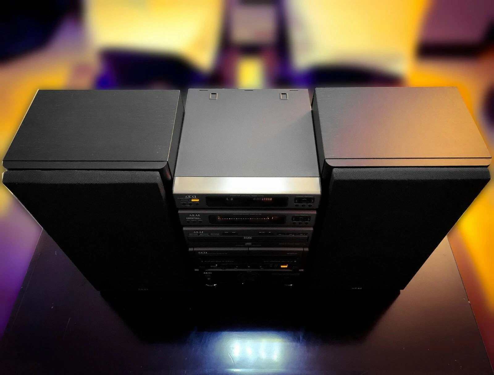 AKAI HIFI TOWER 🌈RaRe🌈 Stereo Component System