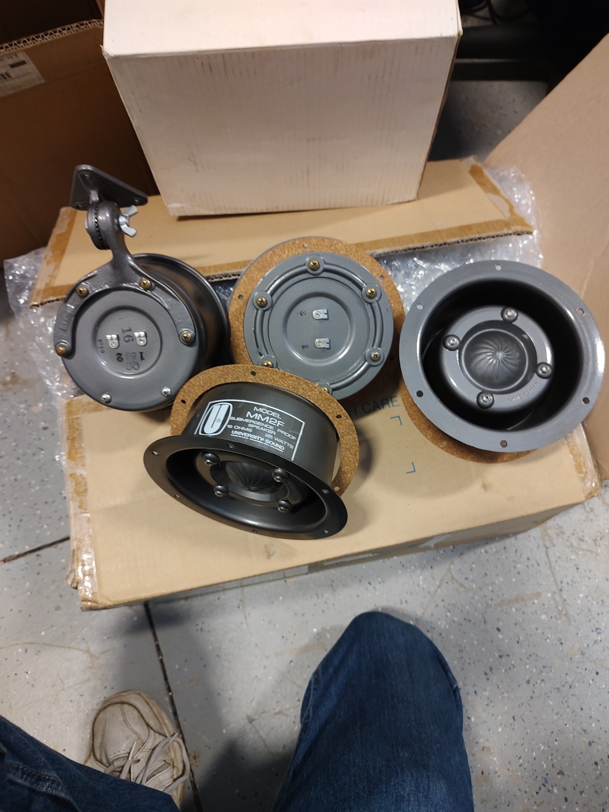 University Sound Submergence – Proof Speaker Model MM2F 25W 16 Ohm NEW