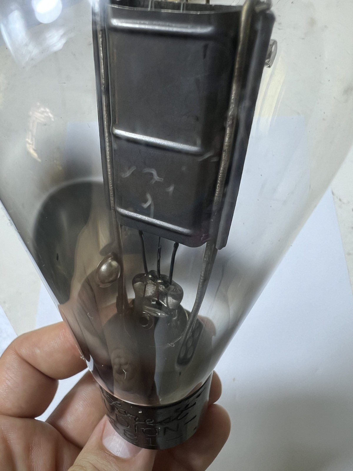 deForest Audion Type 480 / 81 Rectifier Vac Tube RARE 1920’s Balloon Globe Style