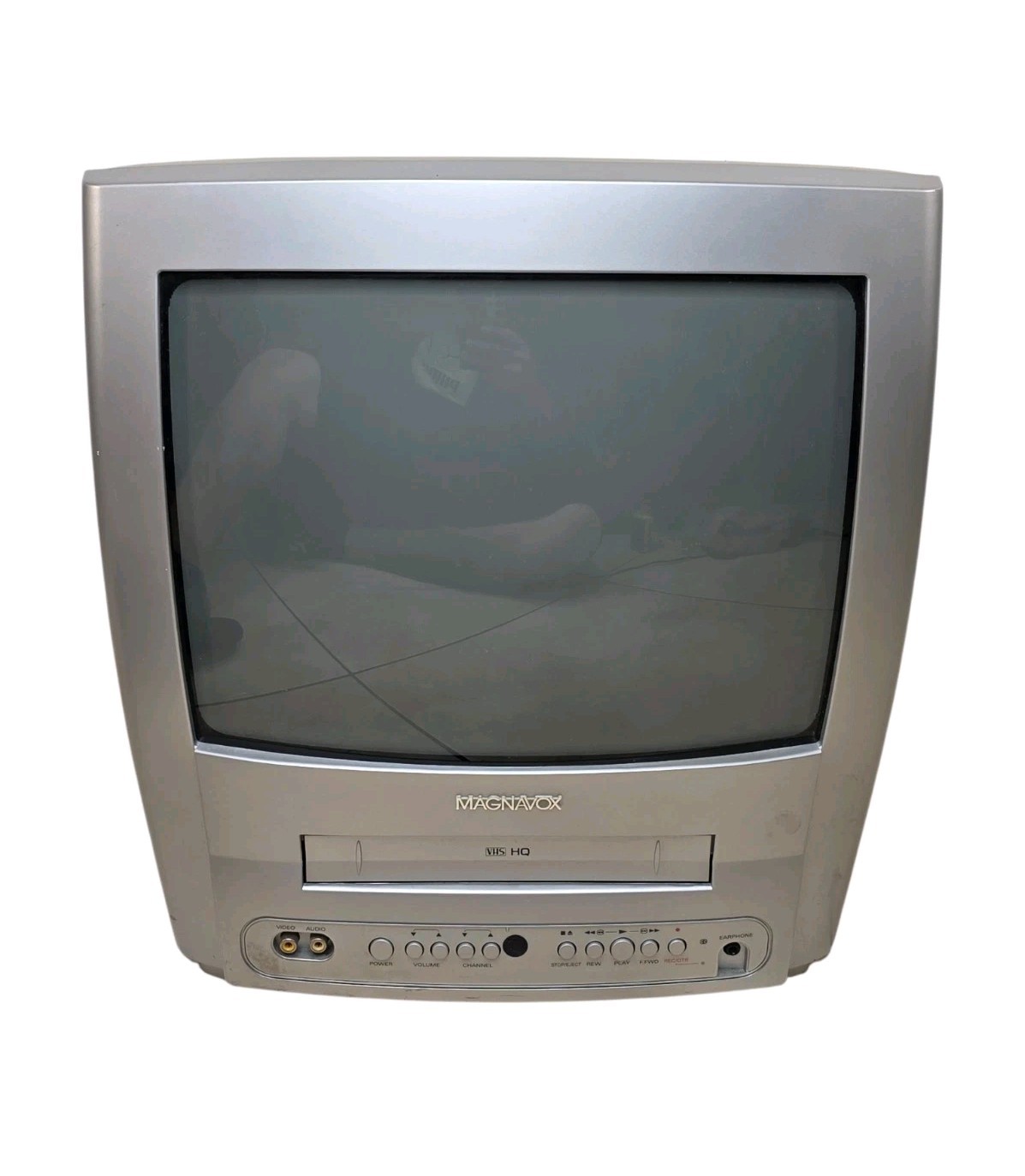 Magnavox 13” CRT TV VCR Combo MC132EMG17 TV Works, VCR Non-Working, As-IS READ