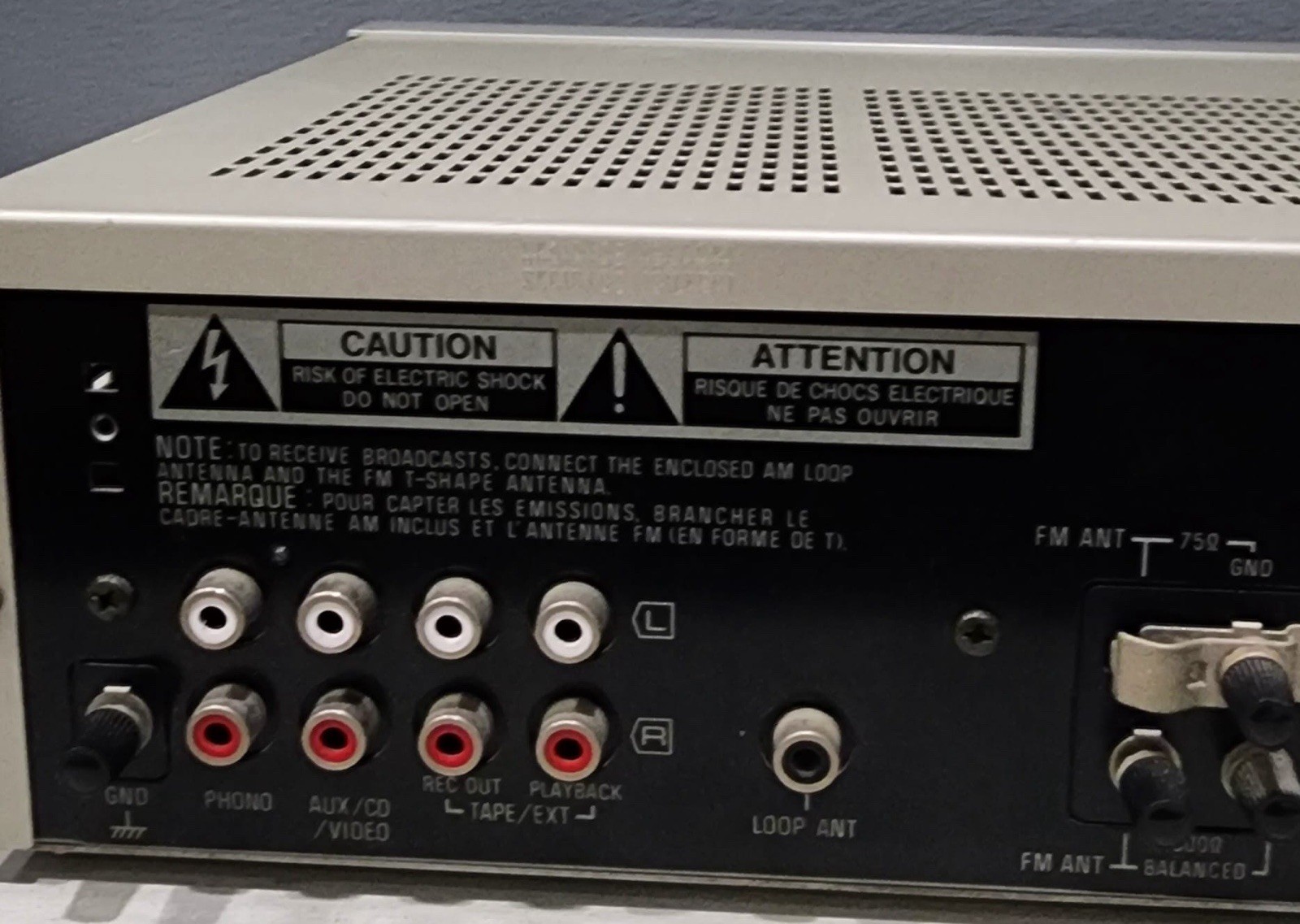 Technics SA-310 Quartz Synthesis AM/FM Stereo Receiver