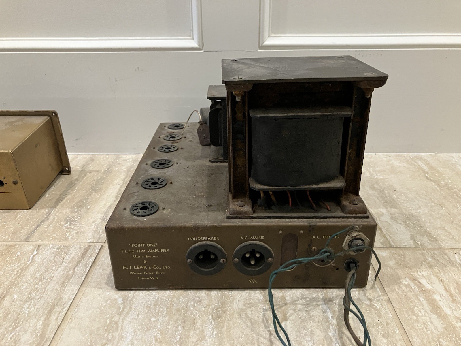 Vintage Leak TL/12 Point One Tube Amplifier And Varislope II Preamp RARE