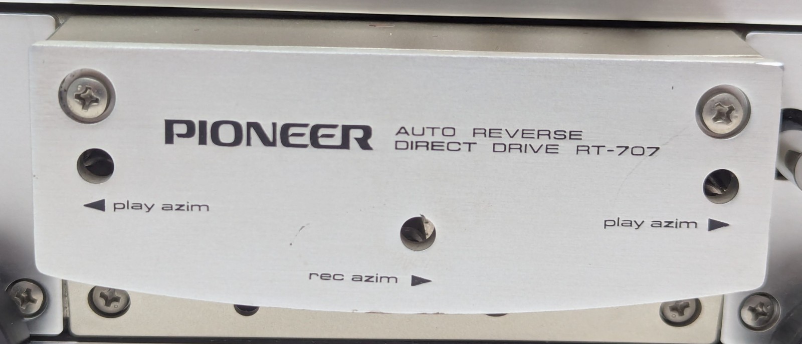 Vintage Pioneer RT-707 4-Track Stereo Reel to Reel Tape Deck Recorder – Serviced