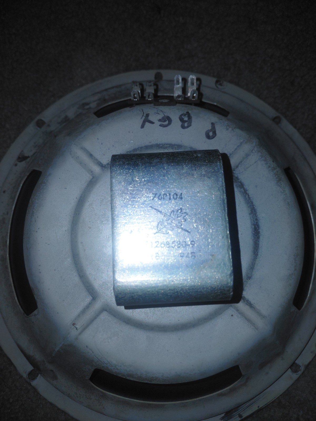 Vintage 12″ Oaktron Alnico Woofer 16 Ohm Made For Webcor 76P104