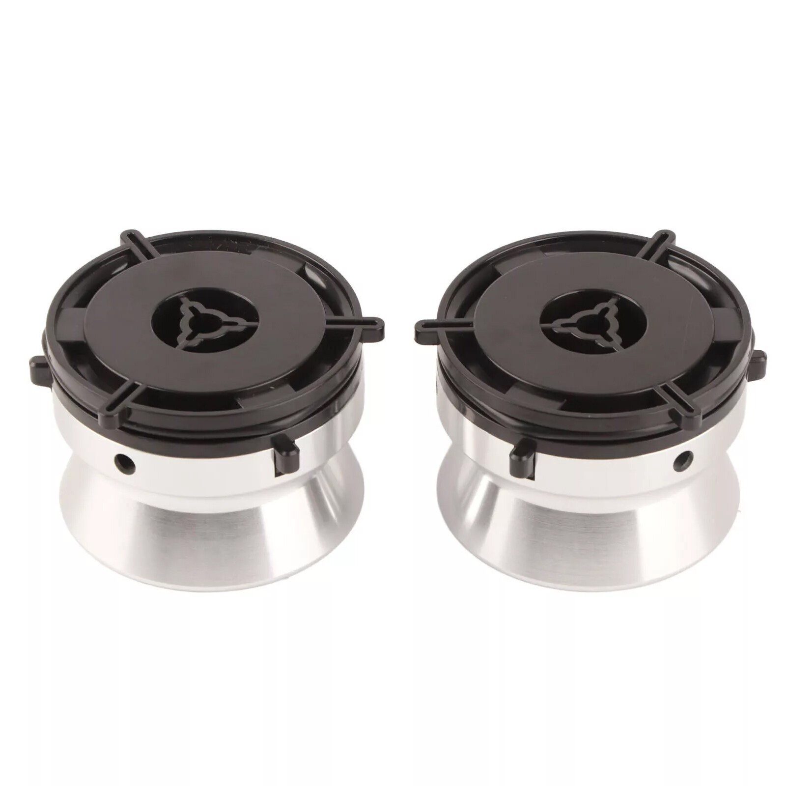 Pair Professional NAB Hub Adapters 10in Opener For Reel To Reel Tape Recorders