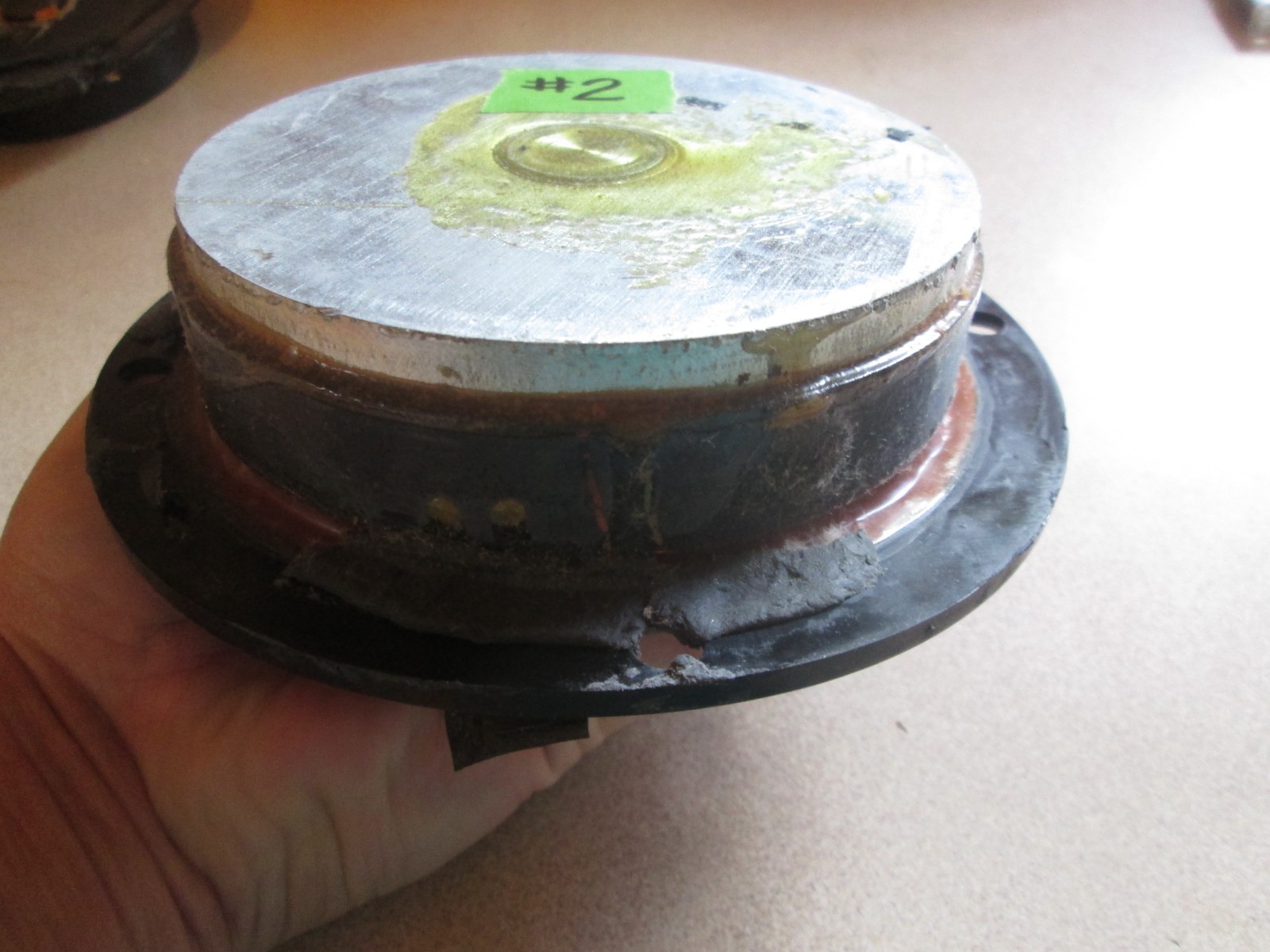 Acoustic Research AR3a Midrange Single Speaker ONLY #2 AS-IS Broken Lead