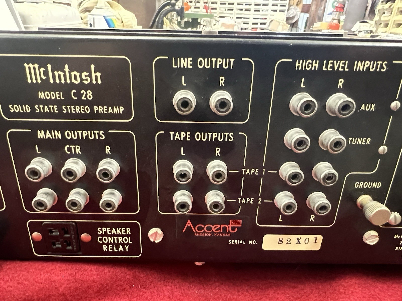 McIntosh C28 Vintage Preamplifier – Fully Functional – SERVICED –