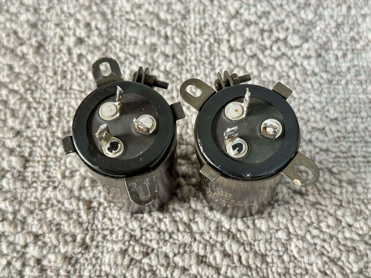 RUBYCON BlackGate S 500V 47 uF Electrolytic Capacitor Pair Works Tested TB00 1.0