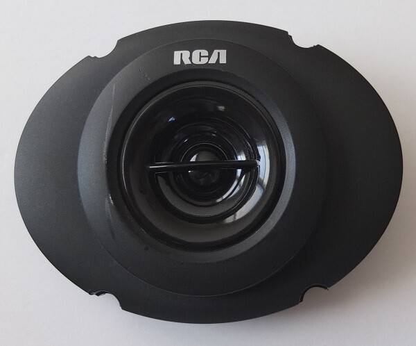 RCA-branded speaker ½” Mylar dome tweeter, mfd for Radio Shack—6Ω, 50W—good cond