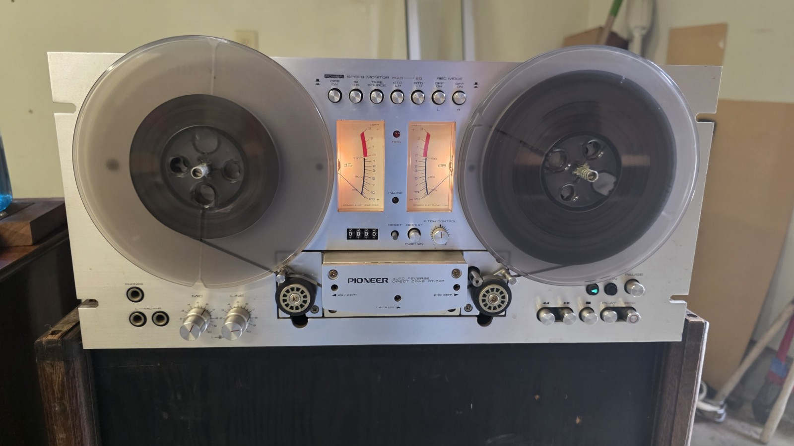 Pioneer RT-707 Reel-to-Reel Tape Recorder **POWER ON TESTED ONLY**