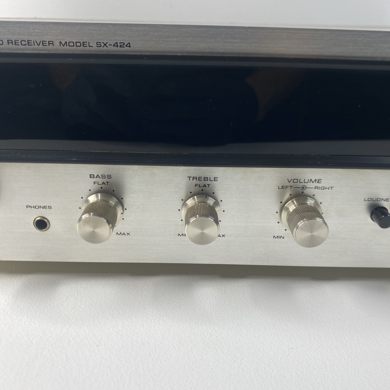Vintage Pioneer SX-424 A12W AM/FM Stereo Receiver 1972 Tested