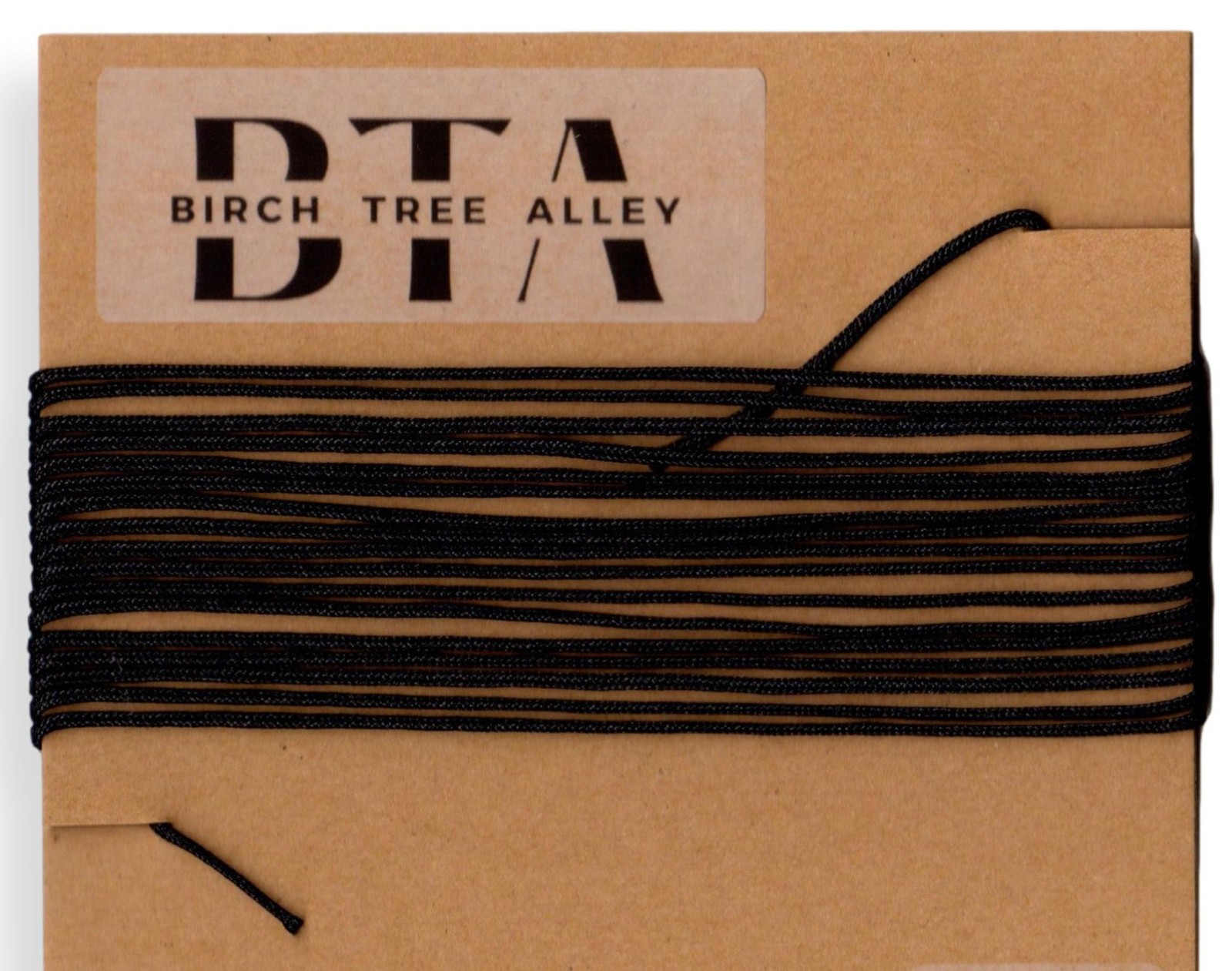 12 Ft Dial Cord String (144″) BRAIDED 1.5mm BLACK for Vintage Tube Radio Tuner