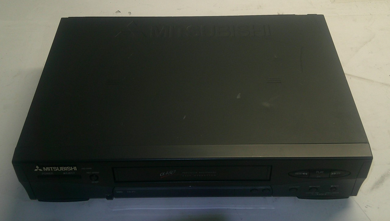 Mitsubishi HS-U446 VCR VHS Video Cassette Recorder