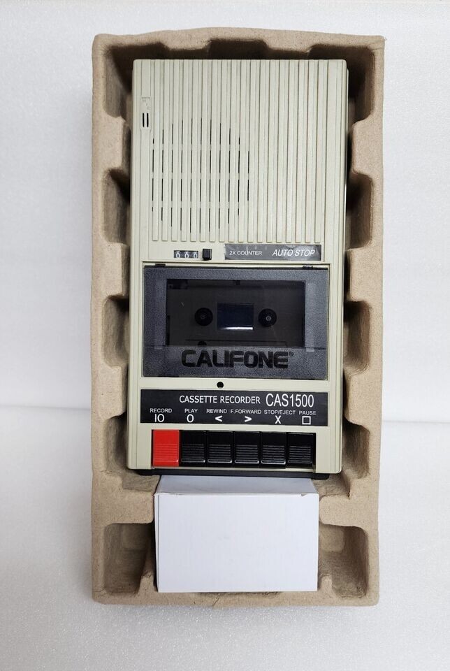 Califone CAS1500 Casette Player/Recorder New