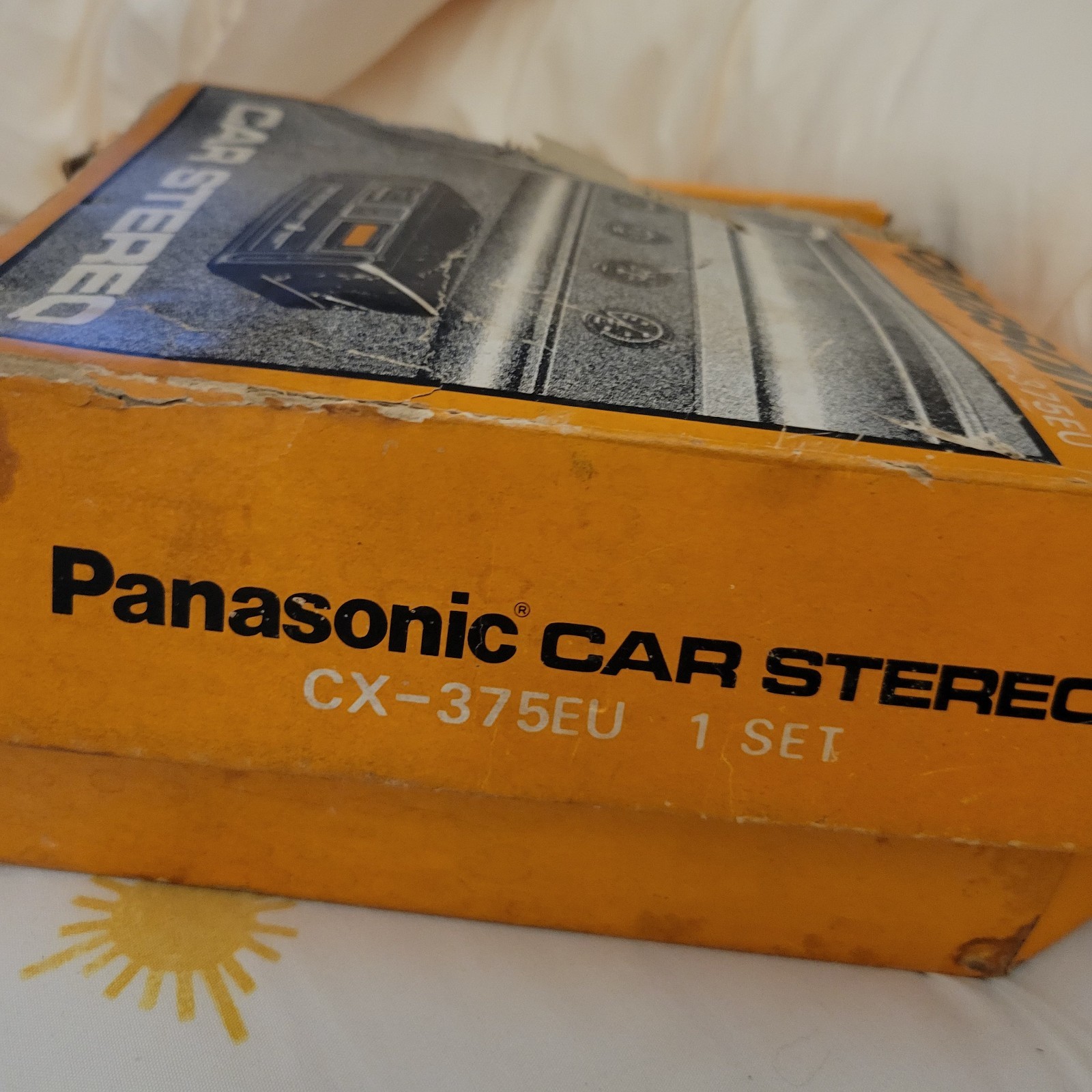 PANASONIC CX-375EU car truck rod 8-TRACK TAPE PLAYER nice working see the video