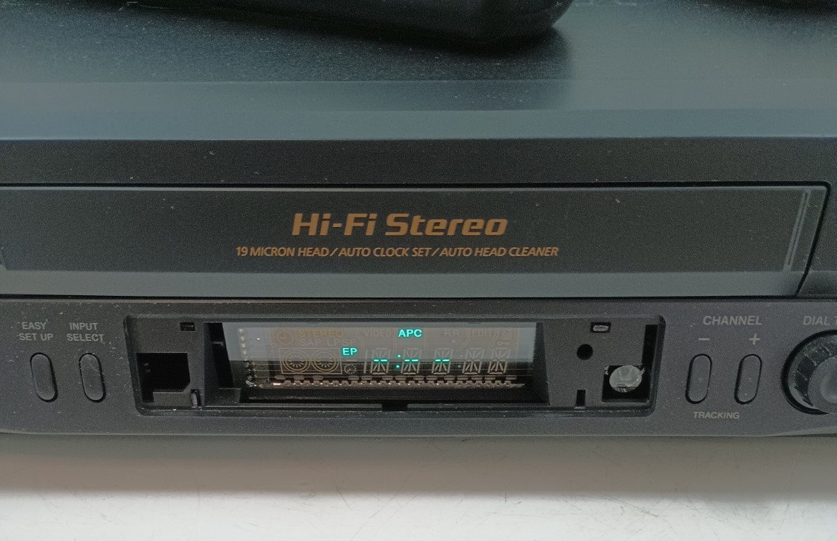 Sony SLV-N71 VCR 4 Head HiFi Stereo VHS – MISSING FACE WINDOW – TESTED GC-7073