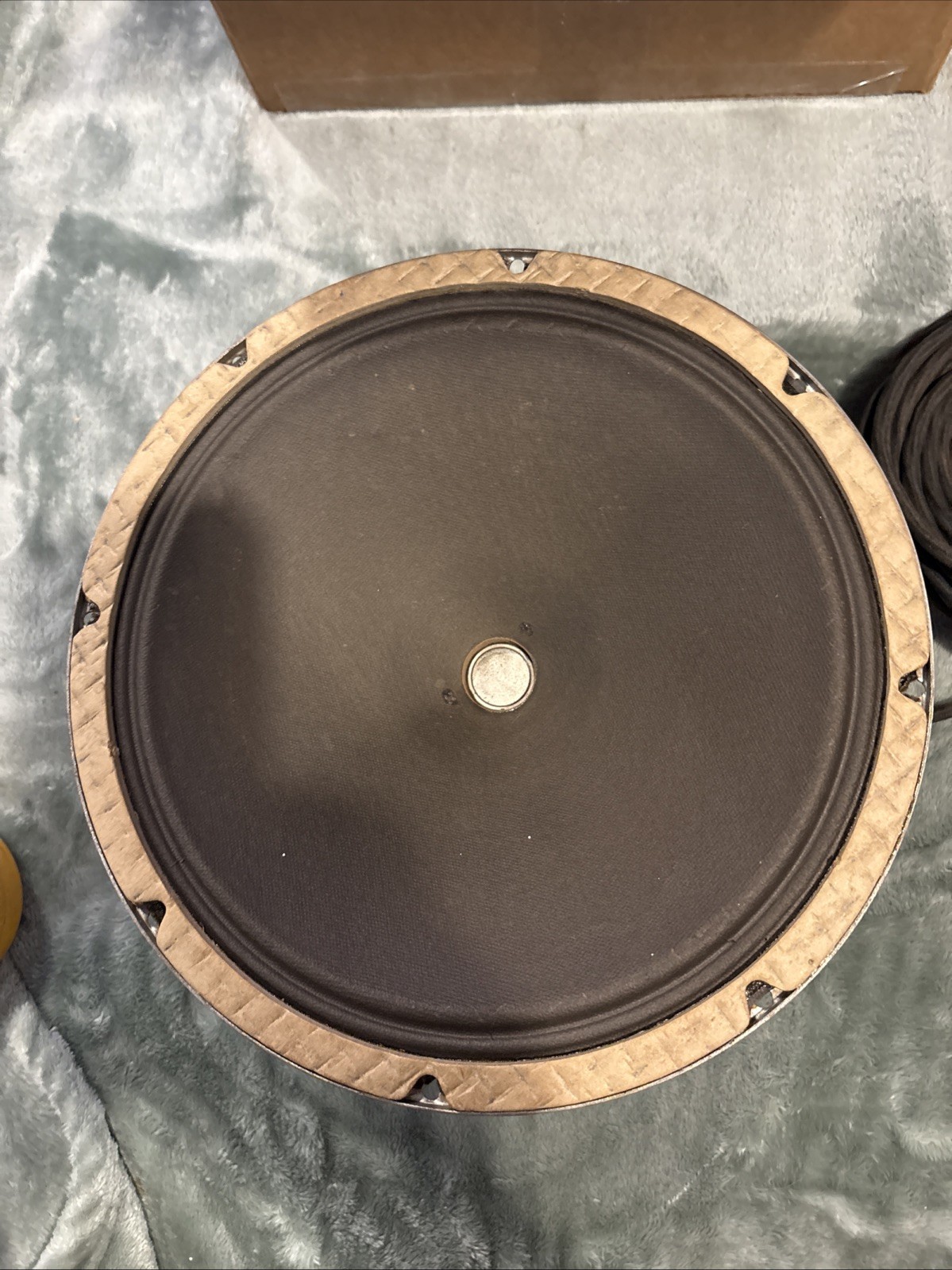 Vintage Rola K10 K-10 Speaker Driver 1500 Ohm Electrodynamic 10″ Long Plug Cord