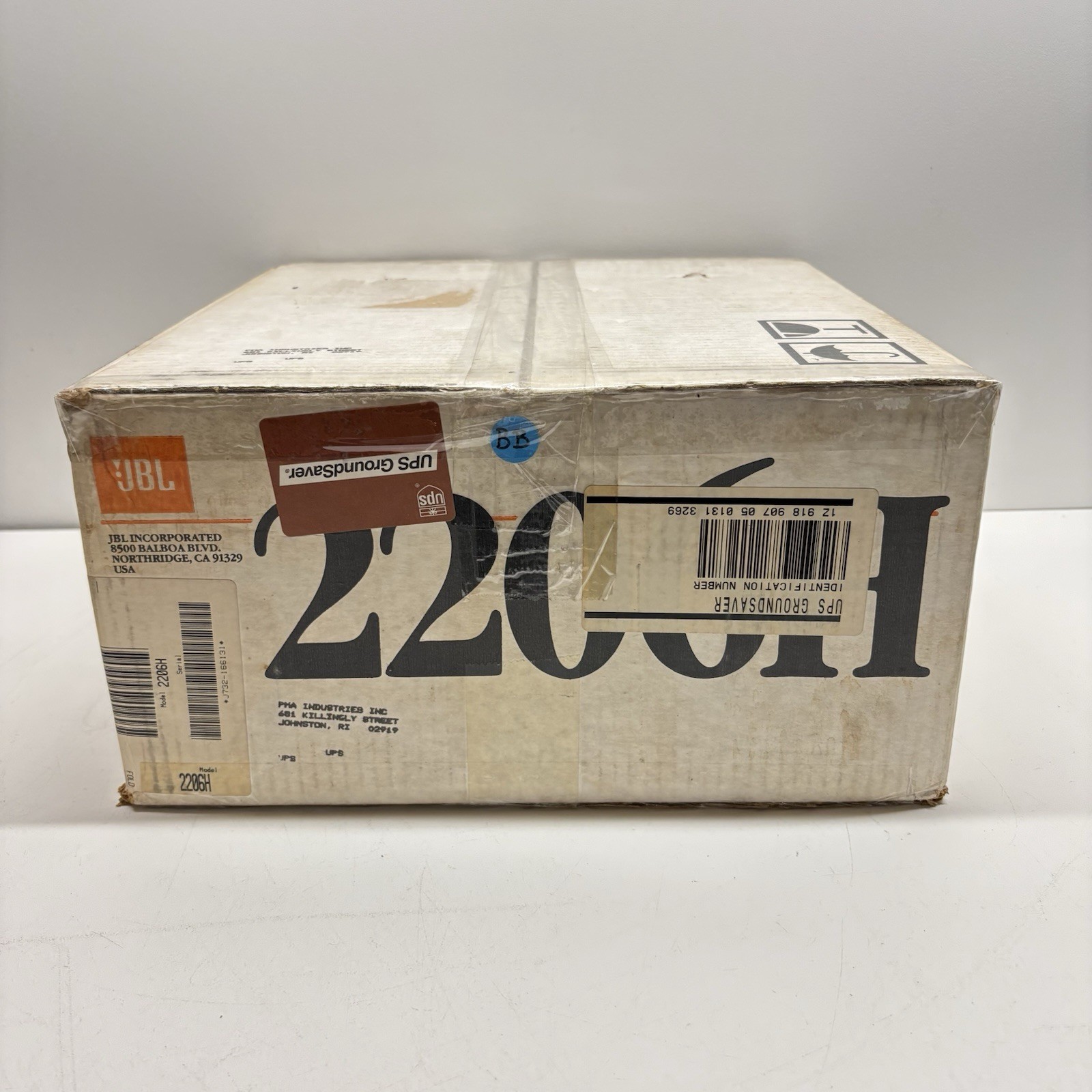 JBL 2206H Professional Series Woofer 8 OHMS New Open Box