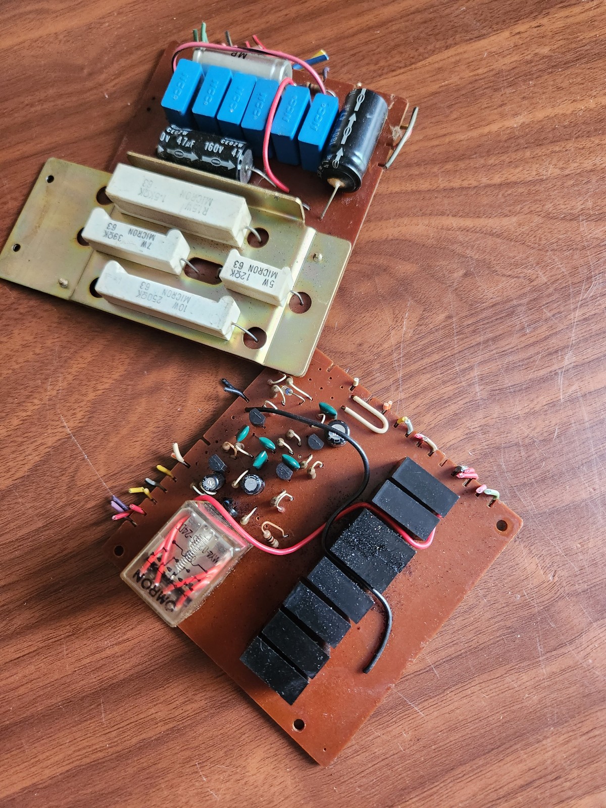 AKAI GX-210D Reel To Reel Motor control boards – made in Japan